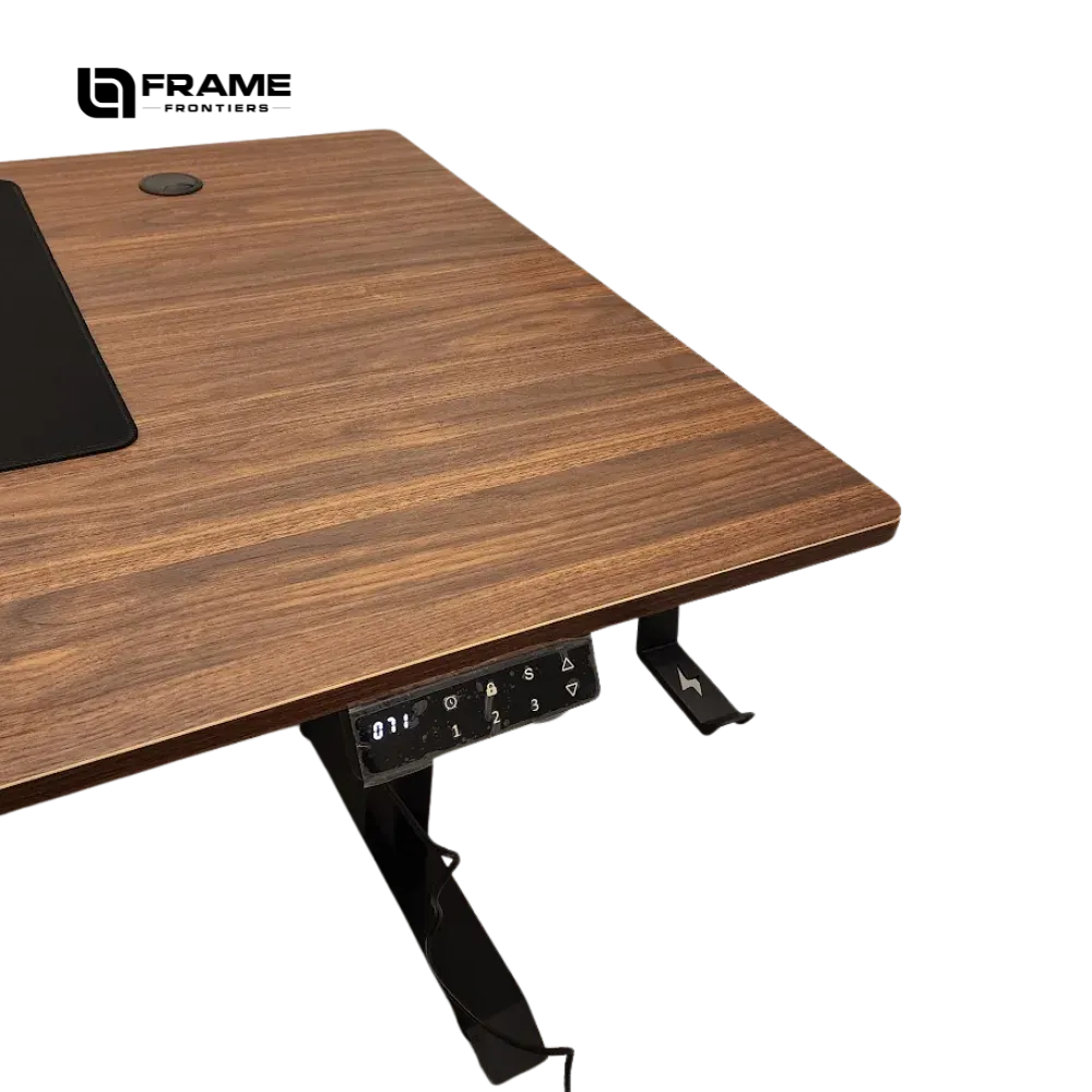 1.8m x 0.6m height adjustable desk